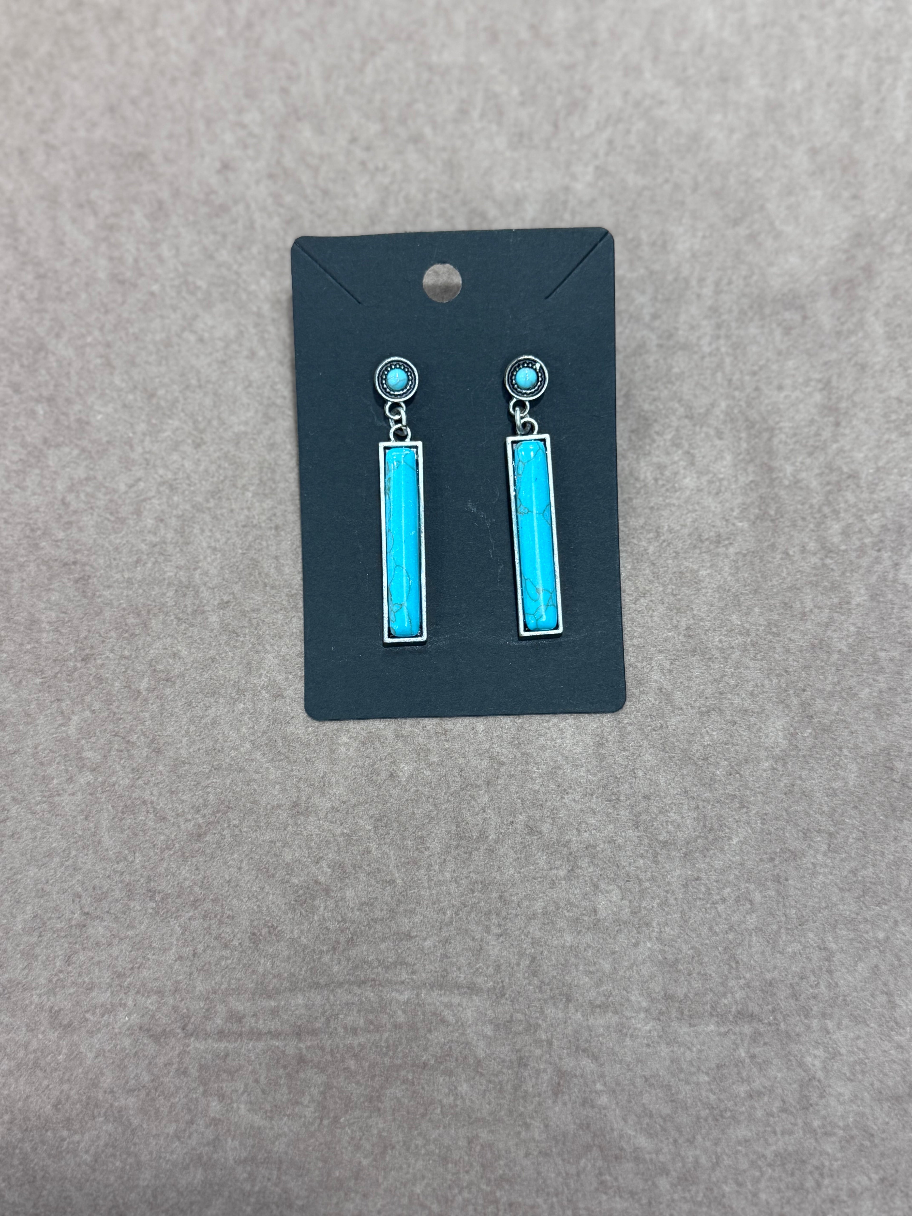 Turquoise Dangle Earrings