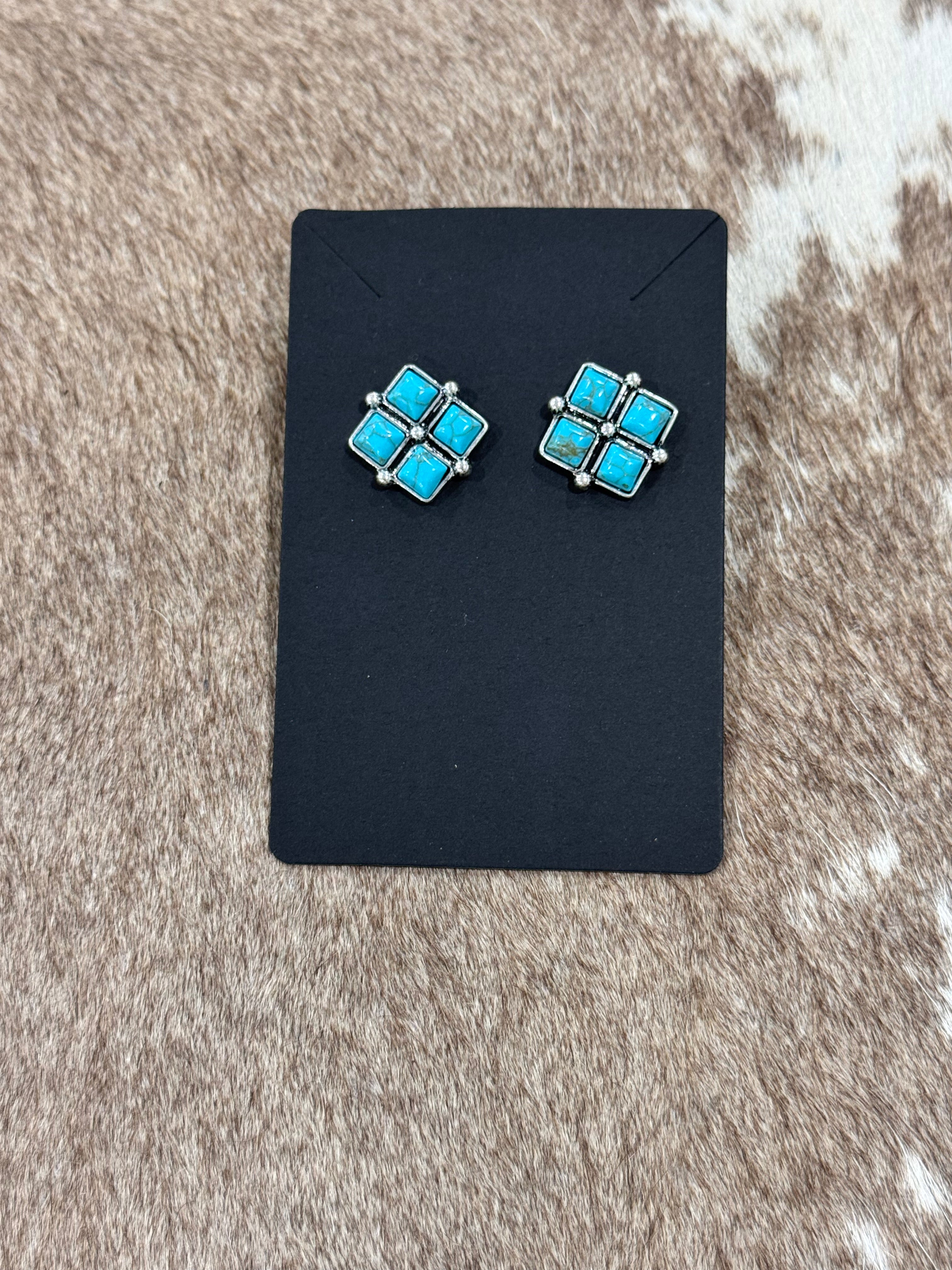 Small Turquoise Studs